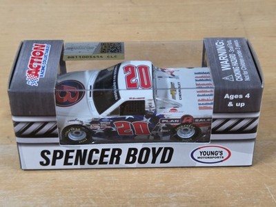 2020 #20 Spencer Boyd Plan B Sales Truck 1/64 Action NASCAR Diecast