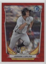 2014 Bowman Draft Chrome Red Wave Refractor 17/25 Jordan Luplow #CDP100 0wg1