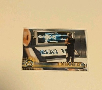 X-Men Movie 2000 Topps Inside Story 32