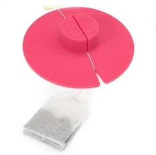 Primula Tea Bag Buddy, Silicone Holder & Squeezer, Easy Honeysuckle 