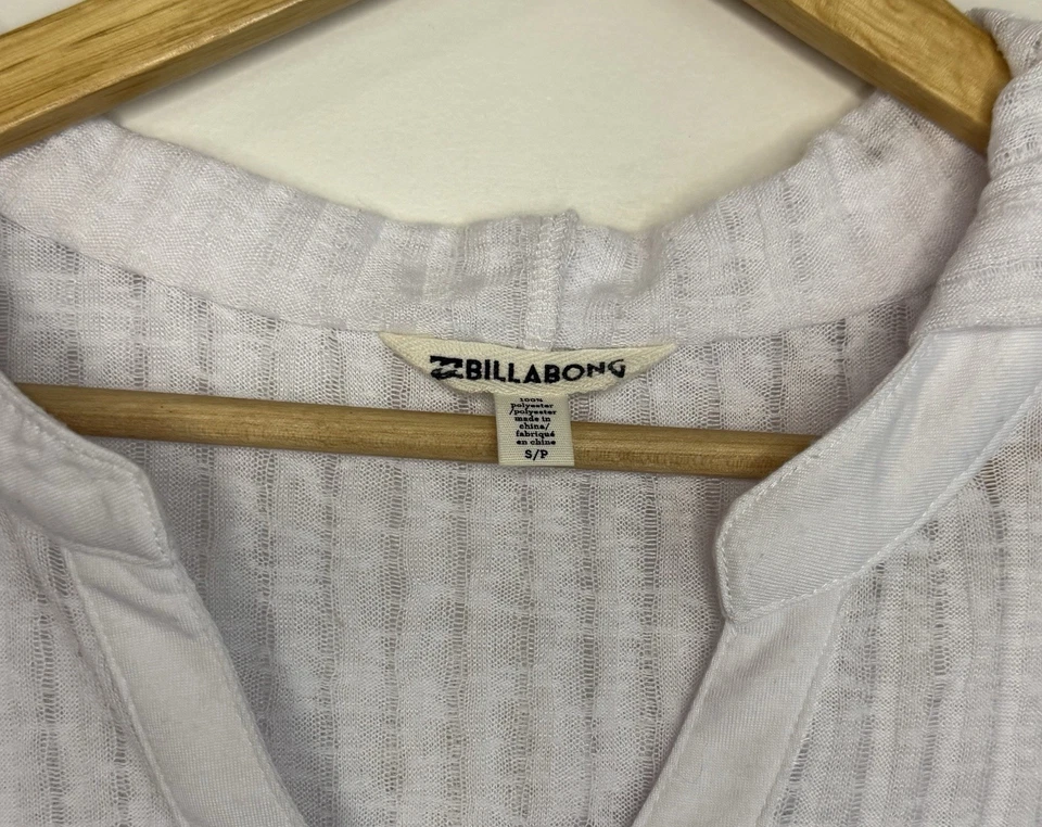 Traje de baño Billabong blanco texturizado talla S Foto 3 de 4