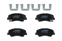 Bremsbelagsatz Scheibenbremse Vorne Kamoka JQ101302 FÜR Hyundai KIA BremsbelÄGe