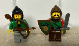 LEGO Retired 6024 Castle Dark Forest Bandit Ambush 100% Complete W/Instructions