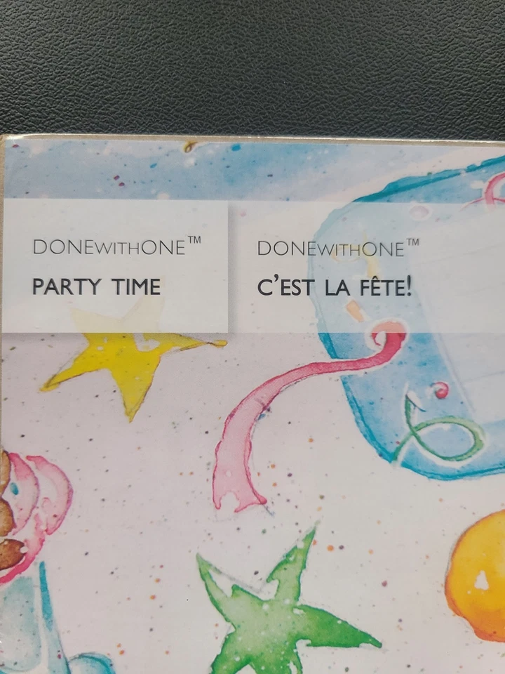 Creative Memories Cumpleaños HORA DE FIESTA HECHO-CON-UNO Papel Troquelado Formas 12x10 Foto 3 de 4