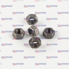 3-5PCS M4 M5 M6 M8 M10 TITANIUM NUTS Gr.5