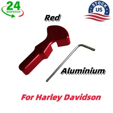 Aluminium For Harley Davidson Red Throttle Lock Cruise Control Lever US