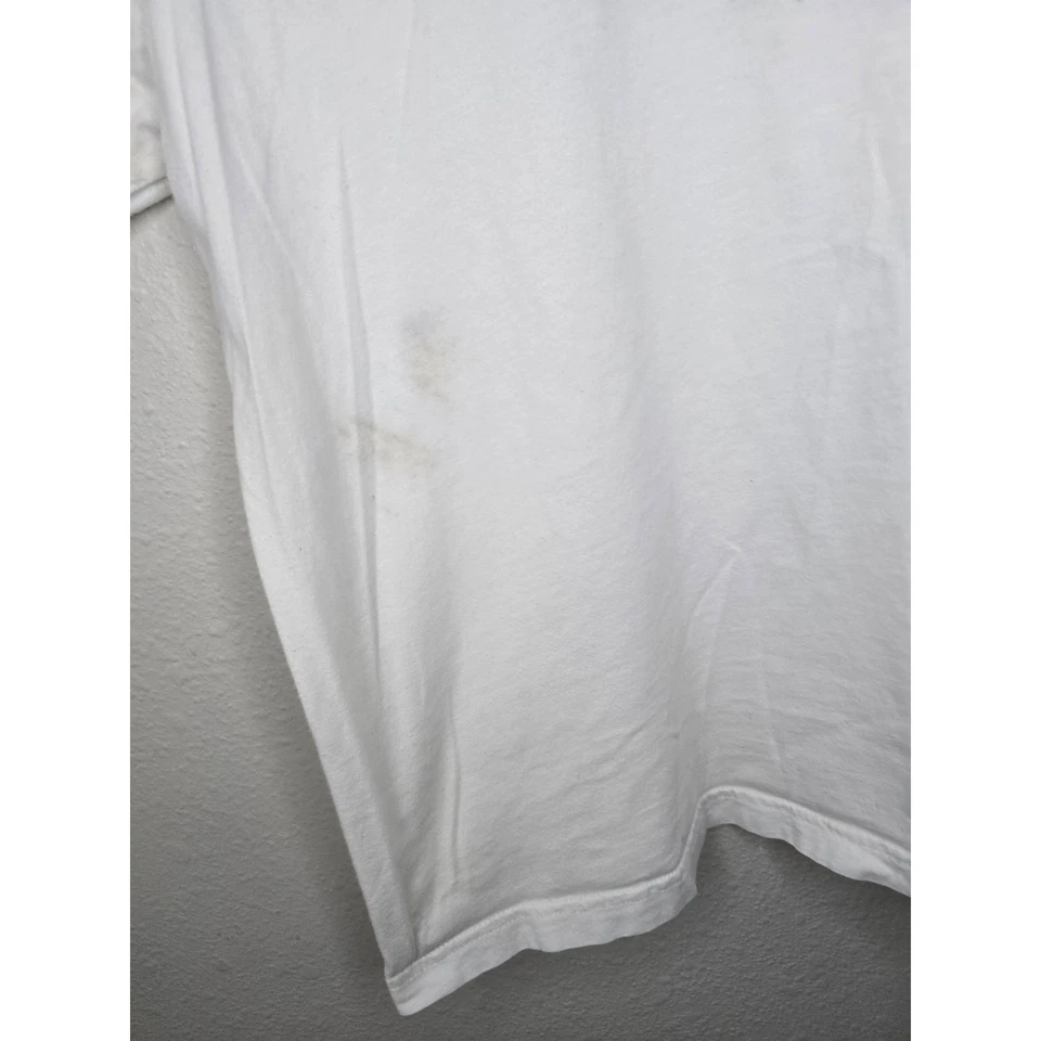 Y2K Timberland Shirt Graphic Long Sleeve White XL Vintage Streetwear Tee 00s - Image 3 of 4