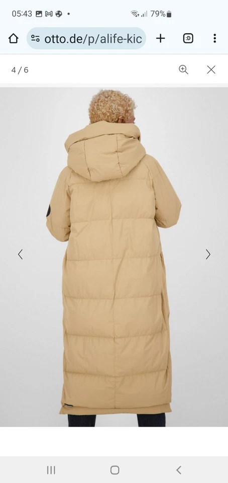 alife and kickin Wintermantel XL - Bild 3 von 4