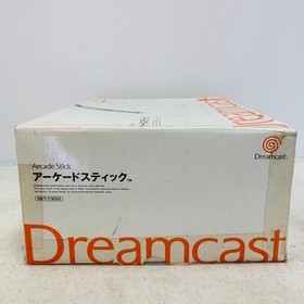 SEGA Dreamcast Arcade Stick HKT-7300 with Box Tested Japan Genuine Controller
