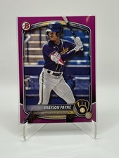 Topps 2025 Bowman Braylon Payne Brewers Prospects Rookie #BP-148 FUSCHIA /299