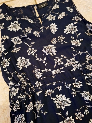 Maxikleid Sommerkleid Blau Blumen Gr. 38 Kleid Lang v. Yessica - Bild 9 von 12