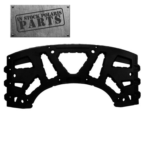 ASSEMBLY., Rack, Rear, Black [Incl Warning Decal]