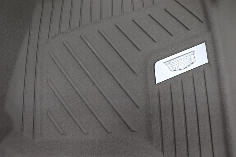 Alfombrillas para todo clima OEM 2015-2020 Cadillac Escalade/ESV Frt con logotipo Dune GM 84203728 Foto 3 de 3