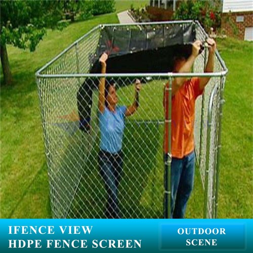 Ifenceview 7'x3'-7'x100' FT Black Fence Privacy Screen Mesh Net Garden Outdoor - Picture 9 of 9