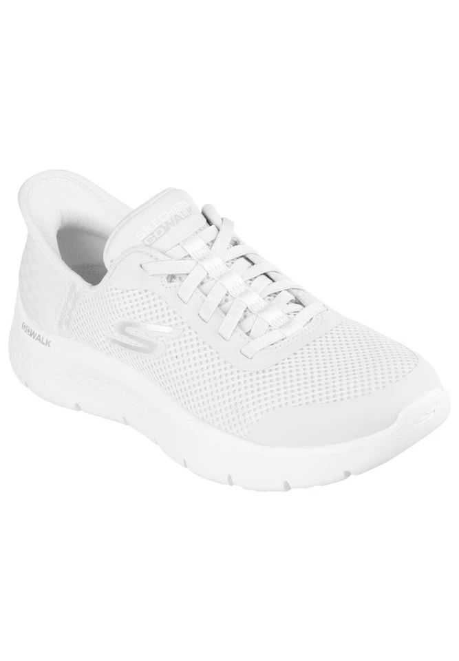 Skechers Slip-Ins: GO WALK Flex - Grand Entry Baskets Pour Femmes 124836 BLANC - Photo 1/4