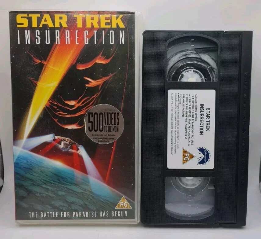 Star Trek 9 : Insurrection (VHS/SUR, 1999) - Image 3 of 3