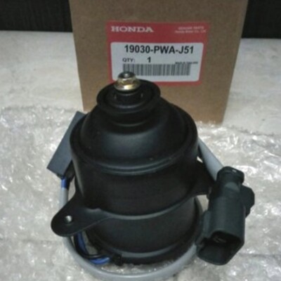 ホンダ純正 19030-PWA-J51 新品ファンモーター フィット FIT 19030-PWA-J51 Radiator Cooling Fan Motor for Honda Fit II 2002