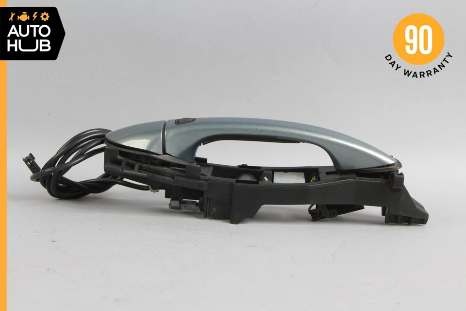 03-09 Mercedes W209 CLK350 CLK500 maçaneta direita da porta do passageiro Keyless Go fabricante de equipamento original - Imagem 4 de 4