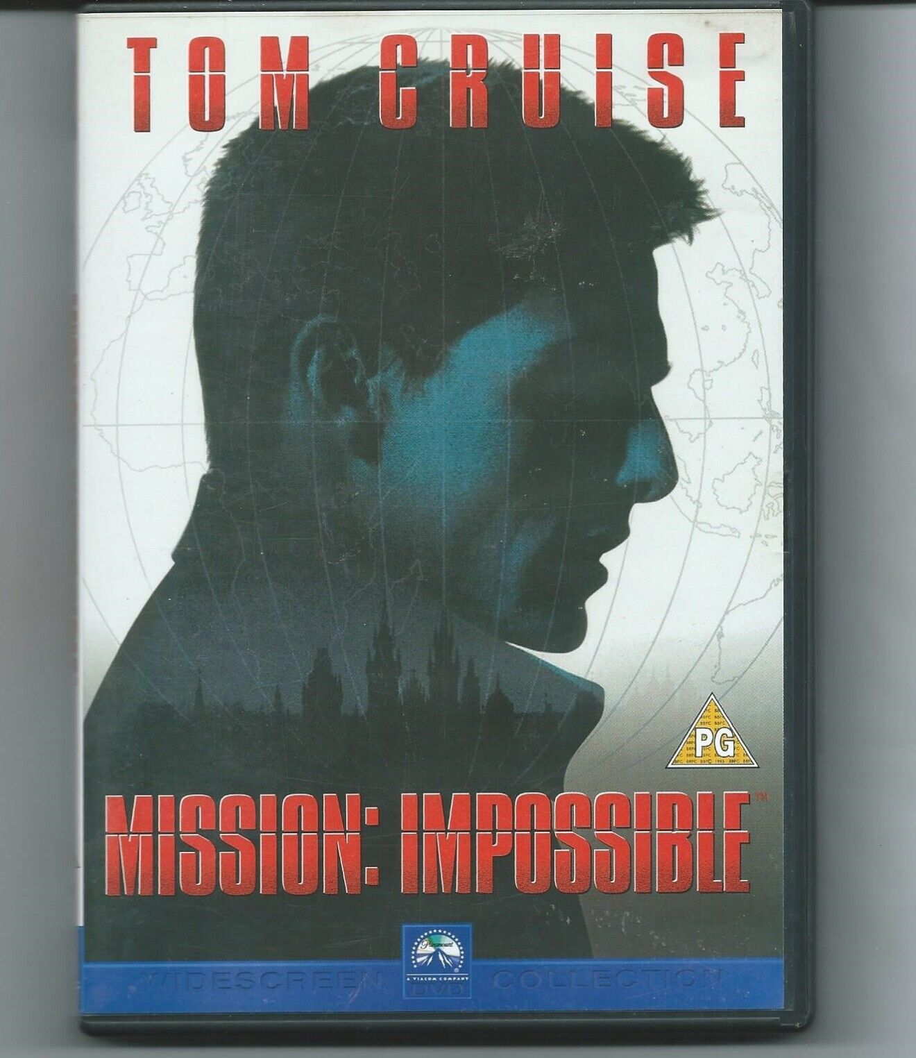 Mission Impossible DVD 1996 Film Rated PG Action Adventure 105 Minutes Used
