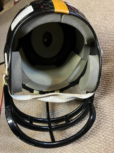 Rocky Bleier, Signed, Pittsburgh Steelers, Full Size Black Replica Helmet, JSA - Picture 6 of 6