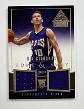 2014-15 Panini Paramount #27 Nik Stauskas Home & Away Relic AR86