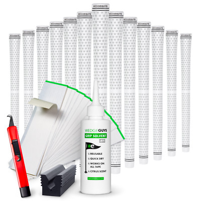 Wedge Guys GLP Velvet Golf Grips 13 Pack with Grip Kit | Standard/Midsize/Jumbo