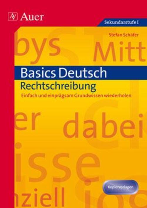 Thumbnail - Stefan Schäfer | Basics Deutsch: Rechtschreibung | Broschüre | Deutsch
