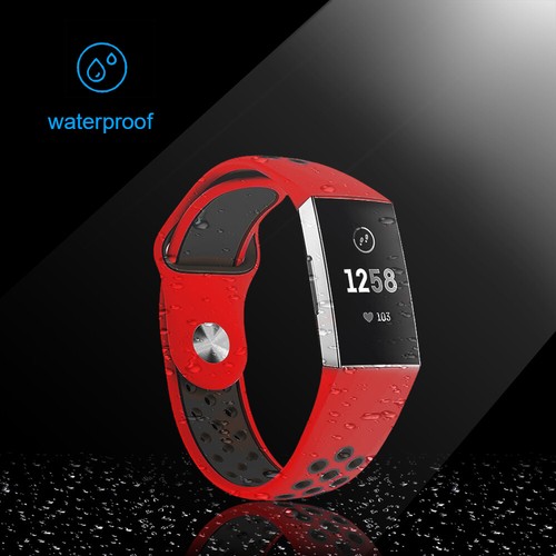Replacement Silicone Watch Band Strap Wristband For Fitbit Charge 4/Charge 3 SE - Picture 3 of 103