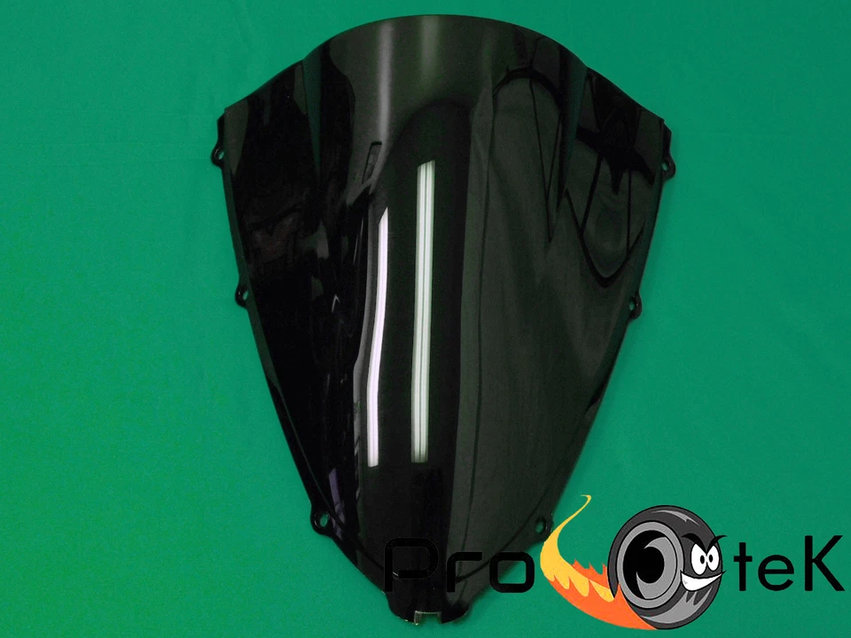 Parabrisas Kawasaki Ninja ZX14R 2006-2021 negro humo doble burbuja Foto 2 de 2