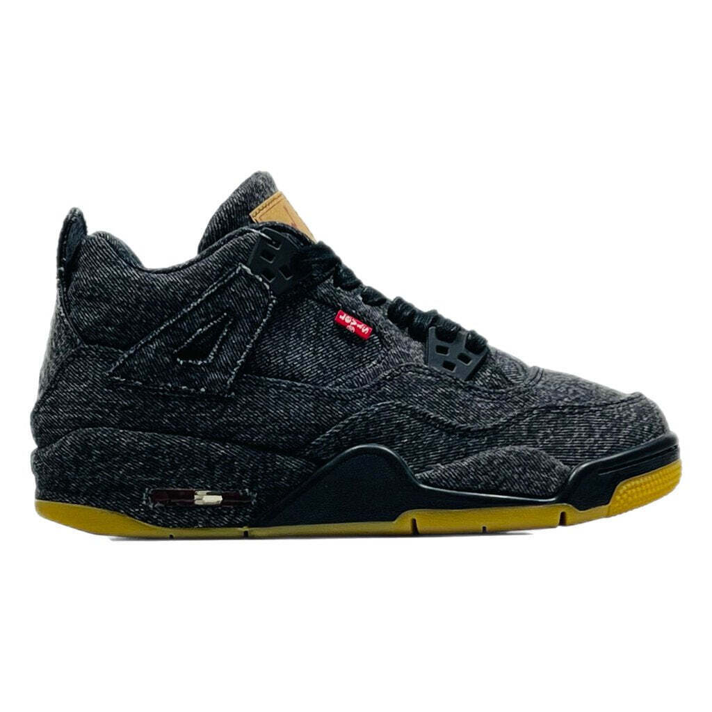 Levi's x Jordan 4 Black Sz. 5.5y | eBay Levi's x Jordan 4 Black Sz. 5.5y | eBay