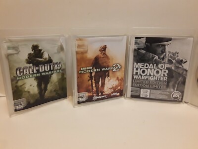 Lot De 6 Jeux PS3 : COD, Battlefield 3, Fallout 3, Assassin’s Creed 1 Et 2