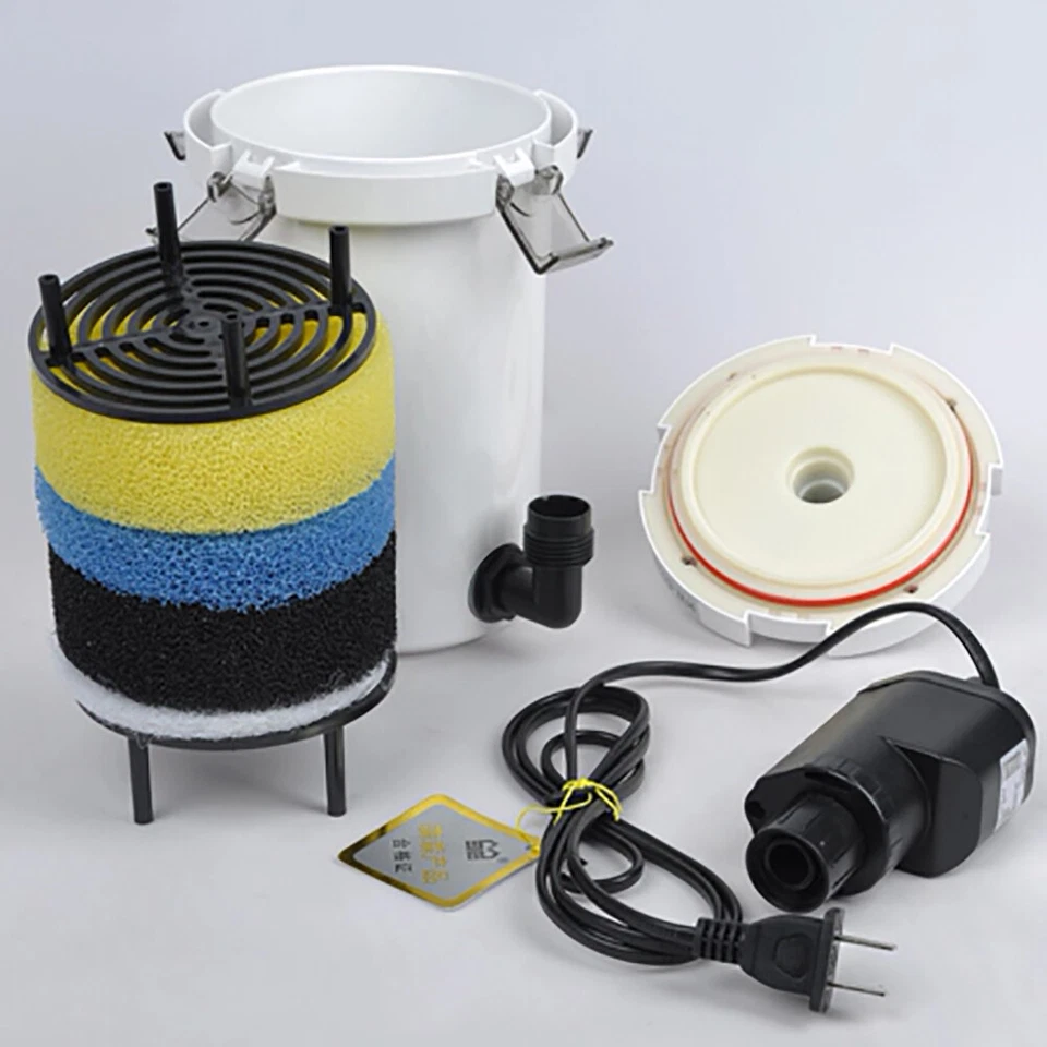 3-Stage External Canister Pump & Filter 106 GPH HW-603B For Fish Tank Aquarium - Image 3 of 3