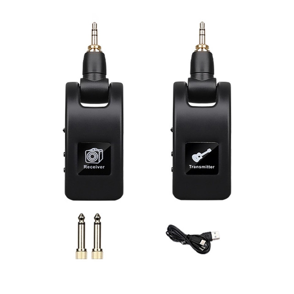 Audio Transmitter and Receiver Music Equipment for Guitar Condenser Mic
