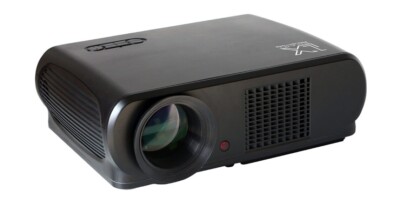 LX 8K Ultra HD LED Smart Projector UH1 with LX 72in Projector Screen 