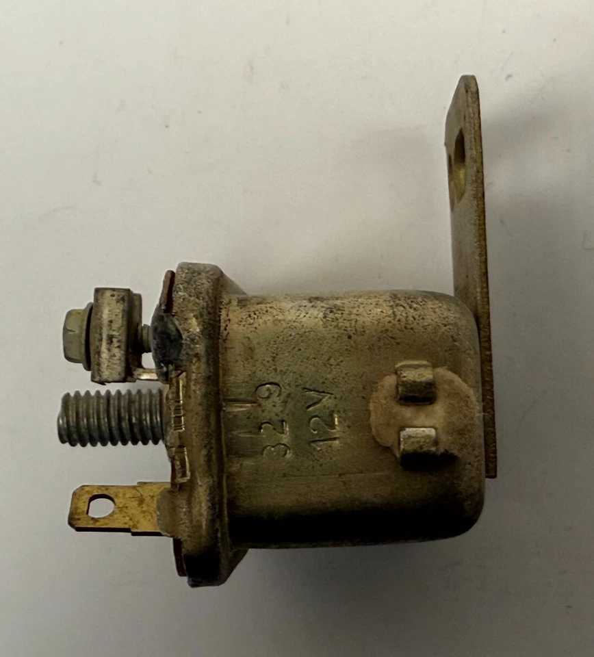 1965-1969 Plymouth Chrysler стандартная коробка передач стартер реле 2444453 новый из старых запасов - Изображение 4 из 4