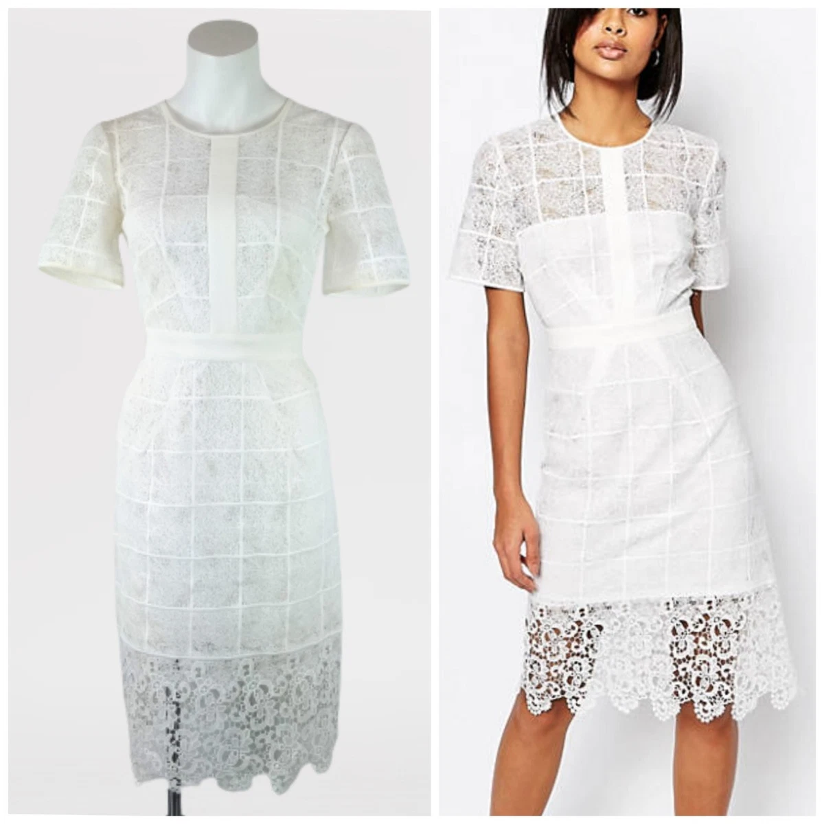 Whistles white dress top