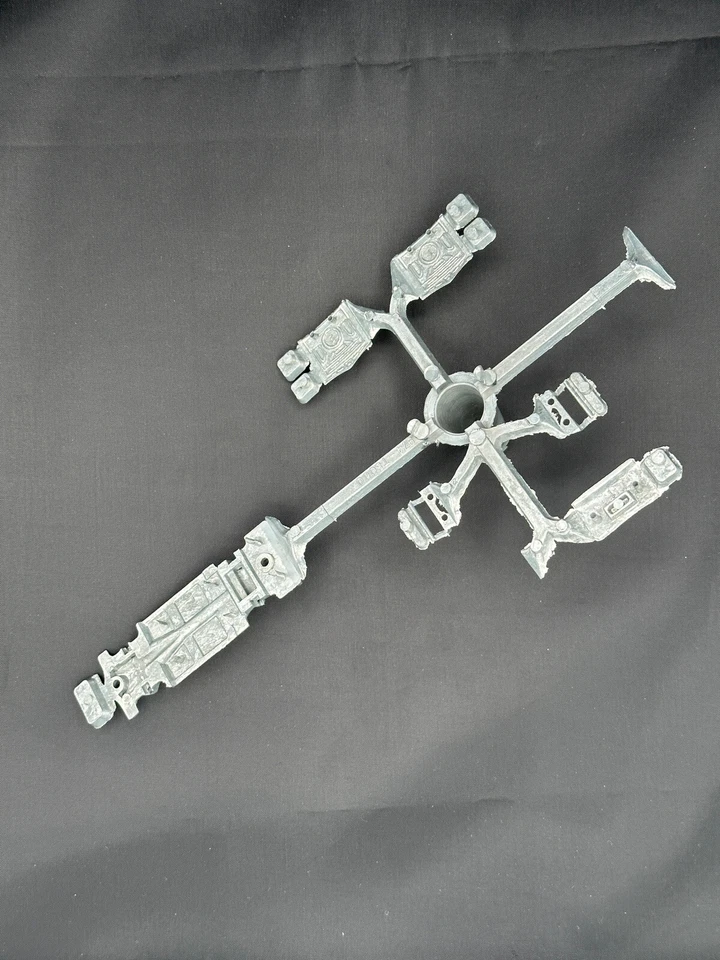 Johnny Lightning 1965 ‘65 Chevy Malibu Complete Raw Zamac Sprue Tree Prototype ! - Image 2 of 4