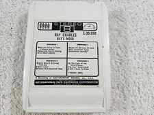 Ray Charles- Ray’s Mood 8-Track Tape. Splice-Tested. Original Release.