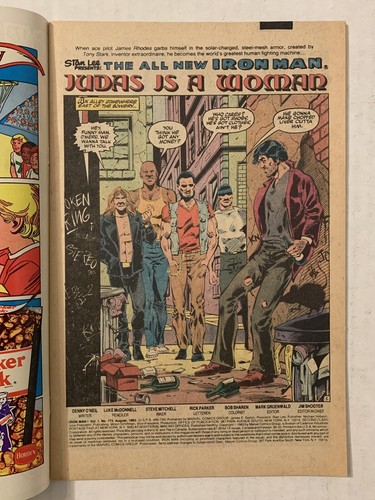 All New Iron Man #173 1983 Marvel Comics First Appearance Of Roberta Rhodes - Picture 8 of 9