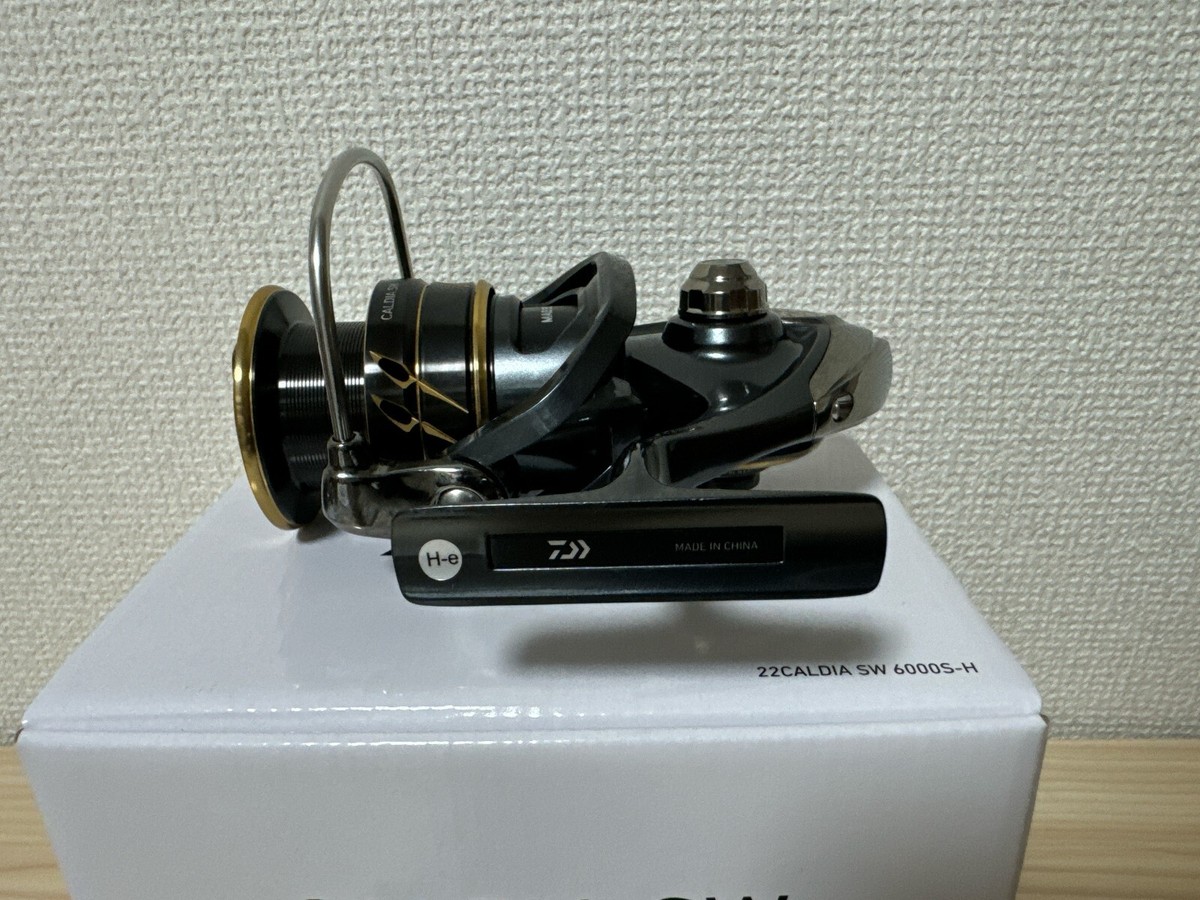 Daiwa Spinning Reel 22 CALDIA SW 6000S-H Gear Ratio 5.7:1 IN