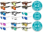 Sunglasses Pack of 2 or 3 mens Ladies Classic UV Protection Shades Sunglass
