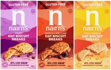 NAIRN'S GLUTEN FREE BISCUIT BREAKS OATS 160g