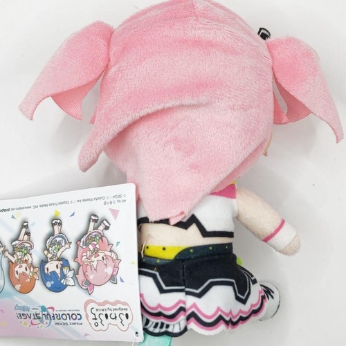 Airi Momoi fuwa puchi mini bambola peluche Project Sekai ALTRO ALTRO JUMP Giappone - Foto 2 di 2
