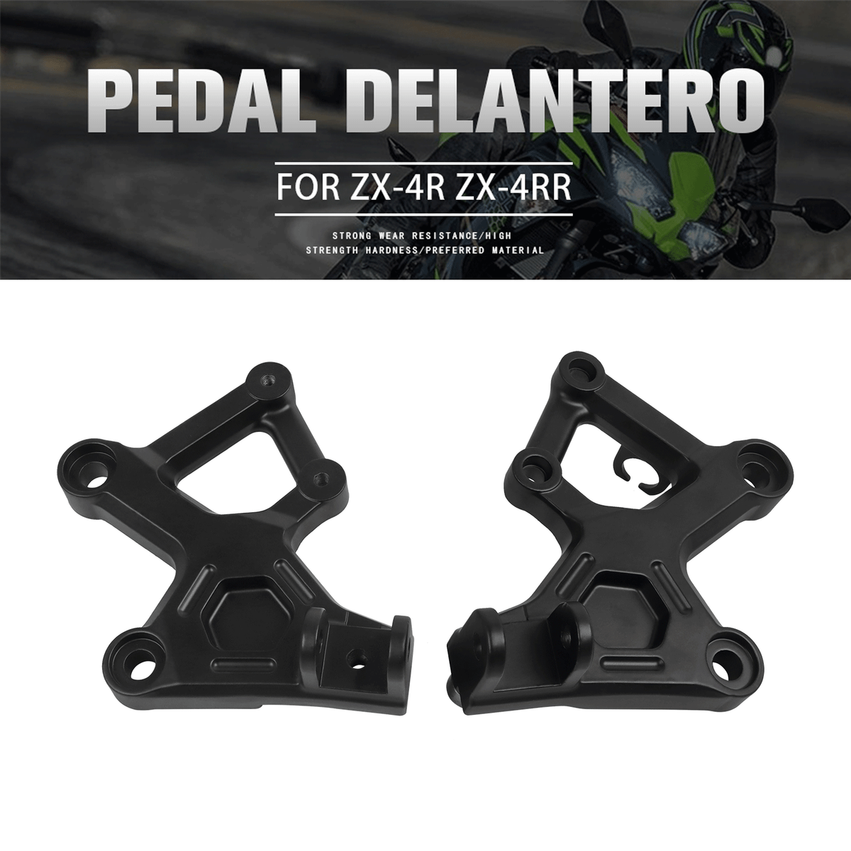 For KAWASAKI NINJA ZX-4R ZX-4RR 2022-2023 Foot Pedal Peg Footrest