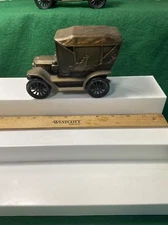 Vintage 1910 Stanley Steamer Banthrico Car Automobile Coin Bank (TJT521)