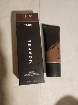 Morphe Fluidity Full-Coverage Foundation F5.120  1 fl. oz.    NEW IN BOX