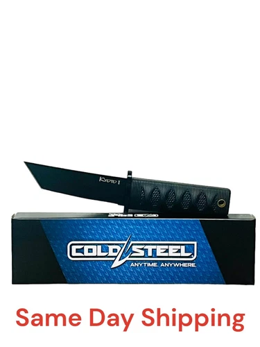 Cold Steel Kyoto II Fixed Knife 3.3" Tanto Blade Kray-Ex Handle 17DABKBK