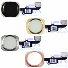 Home Button/Touch Fingerprint ID Sensor Flex Cable For iPhone 6 and 6S Plus