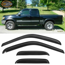 Fits 00-06 Toyota Tundra Extended Cab Window Visors Rain Sun Guard Vent 4 Pieces