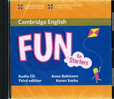 Cambridge English FUN FOR STARTERS Audio CD Third Edition 2015 @NEW & SEALED@